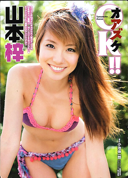 切り抜き(B5)○85○山本梓（ヤングチャンピオン2009年no.10）12ページ