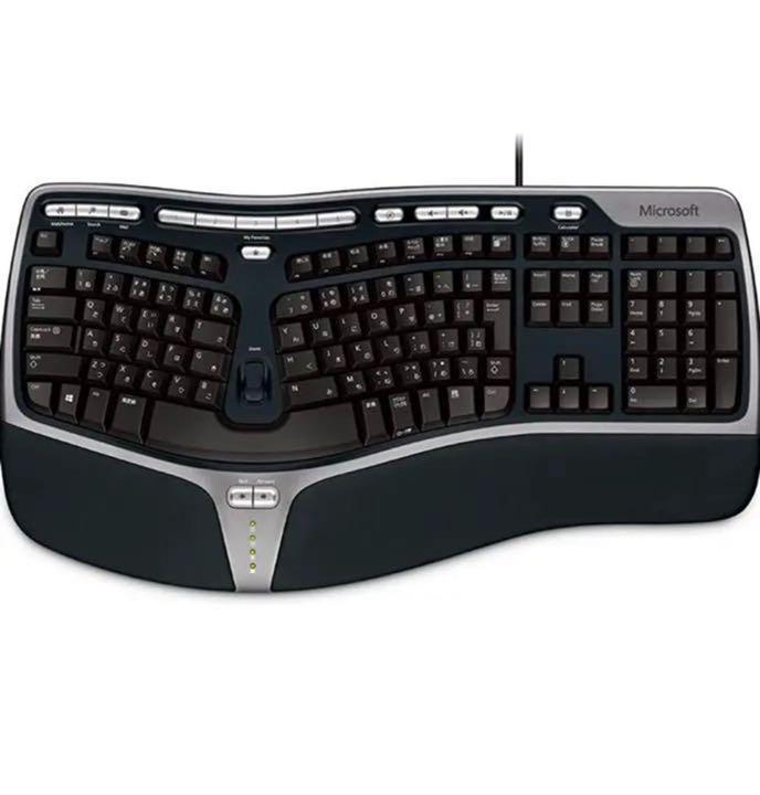 マイクロソフト キーボード 有線 エルゴノミックキーボード　KU-0462
