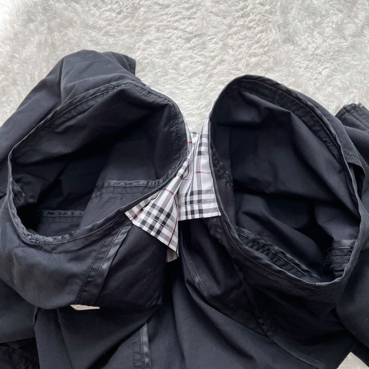 美品 BURBERRY BLACK LABEL バーバリーブラックレーベル ノバチェック