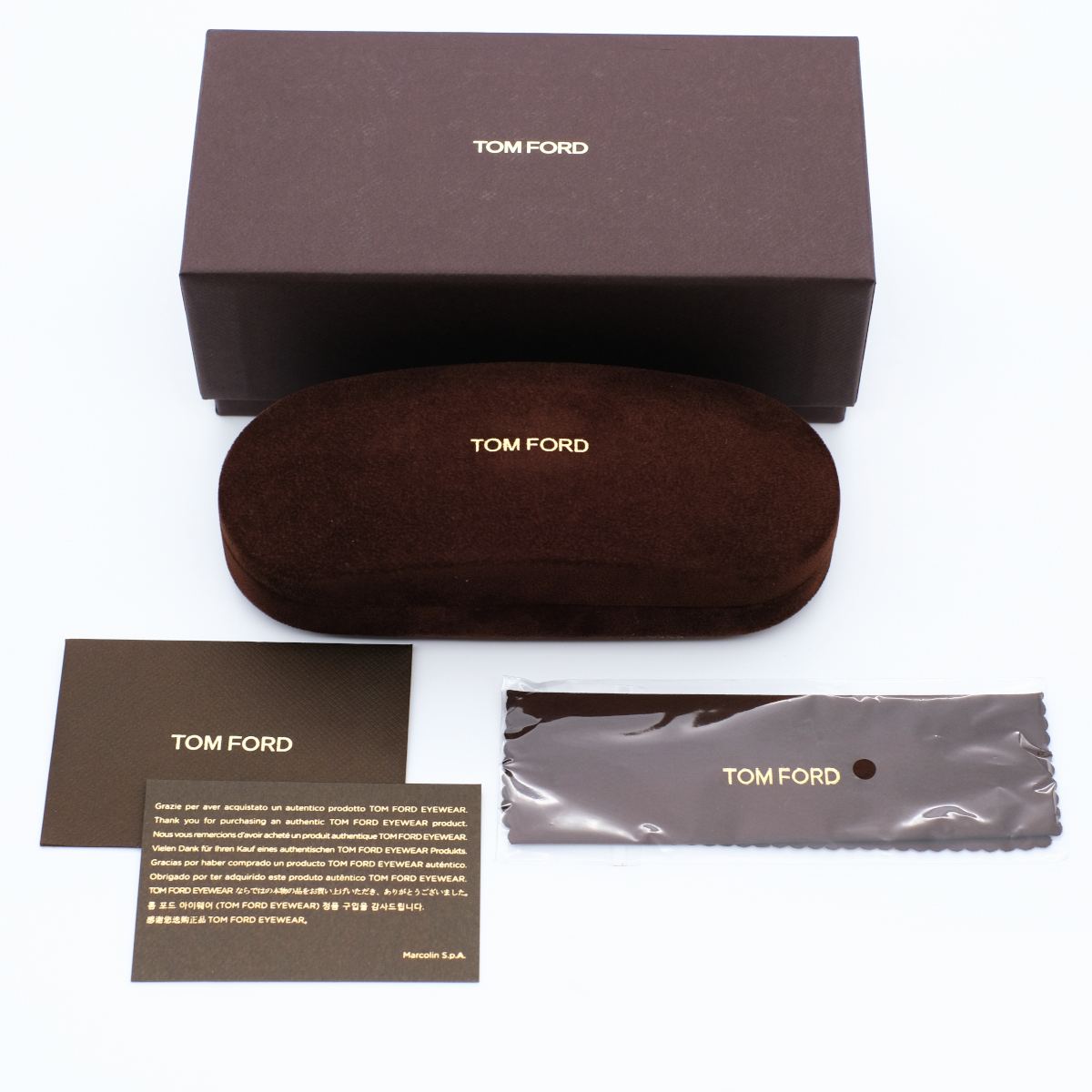 ★新品本物！希少カラー TOMFORD TF5405 045 クリアブラウン/ハバナ バイカラー ウェリントン トムフォード ロンハーマン メガネ LEON トムフォード TOM 052 Square Havana TF5405-Fをお選び頂きました