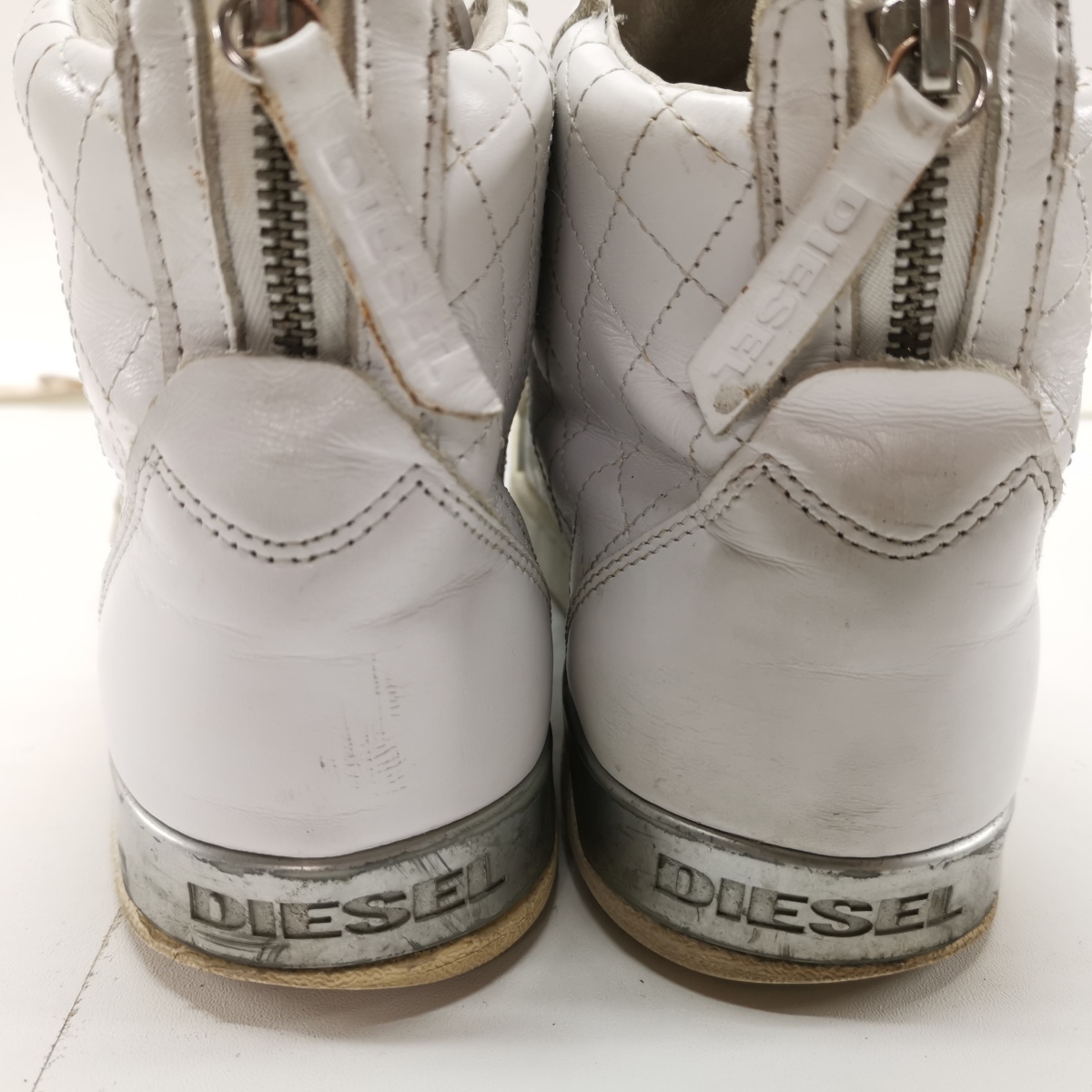 ディーゼル DIESEL ハイカット スニーカー 白 US9 27cm メンズ RN93243 