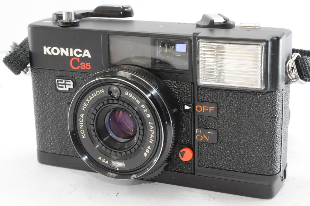 特価 販売 ☆特上品☆ コニカ KONICA C35 EF ☆シャッター フラシュ