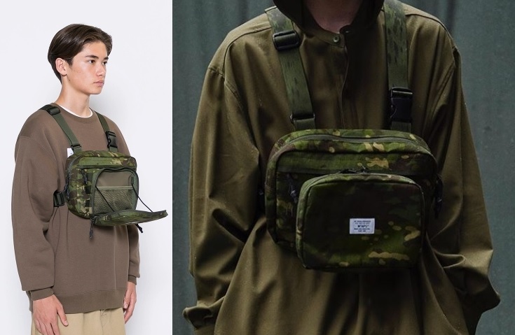 美品20AW WTAPSダブルタップス BANDREEL BAG NYPO X-PAC ボディ バッグ 