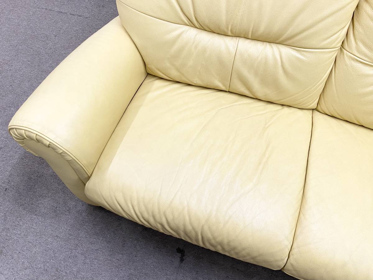 USED◇【カリモク karimoku ディレトーレ Direttore 本革 2P ソファ 2 