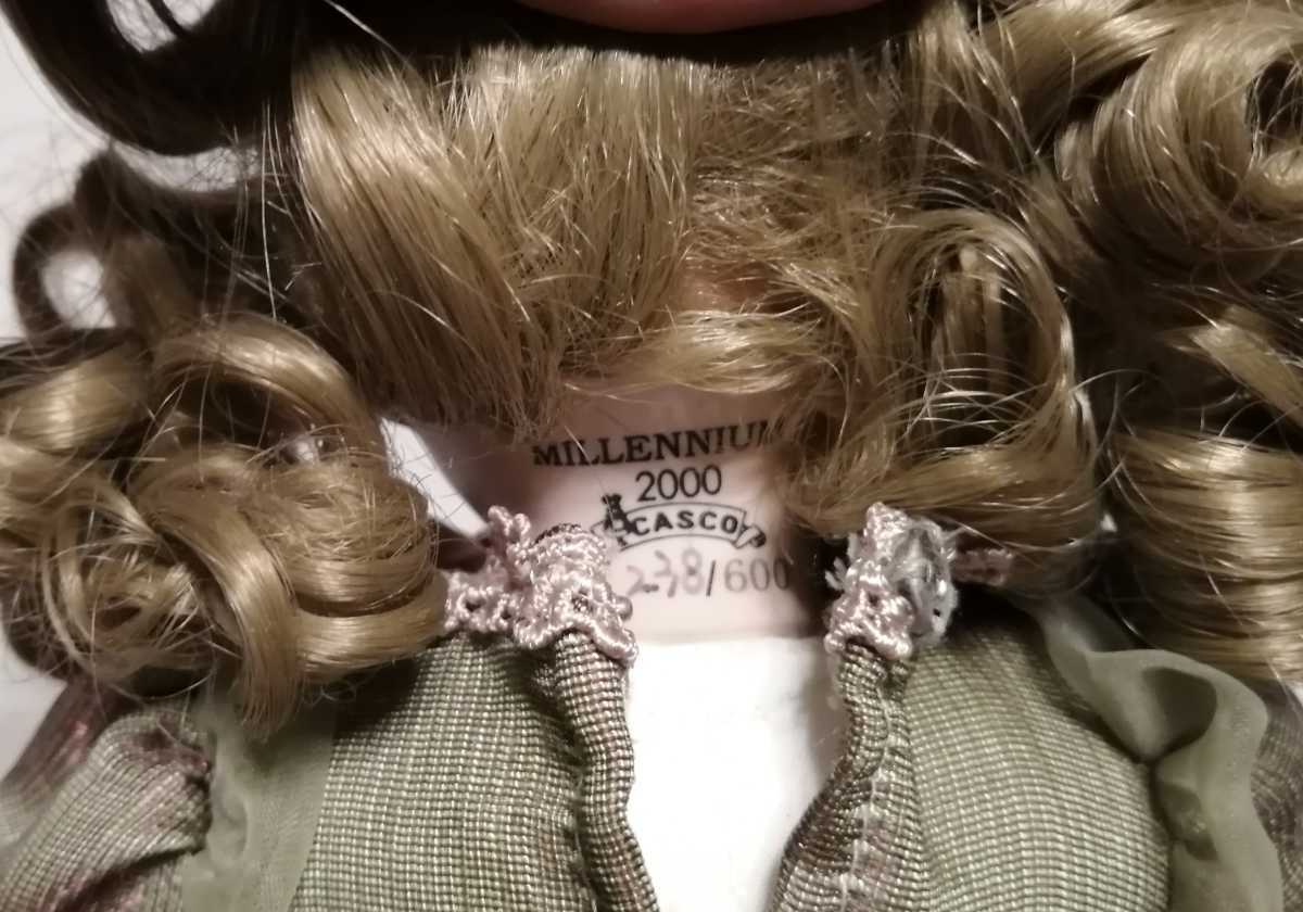 ビスクドール 西洋人形 CASCO キャスコ MILLENNIUM 2000 人形 238/600