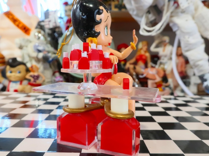 爆レア 絶版 ラスト1個 ベティちゃん Betty Boop 化粧品売り場 
