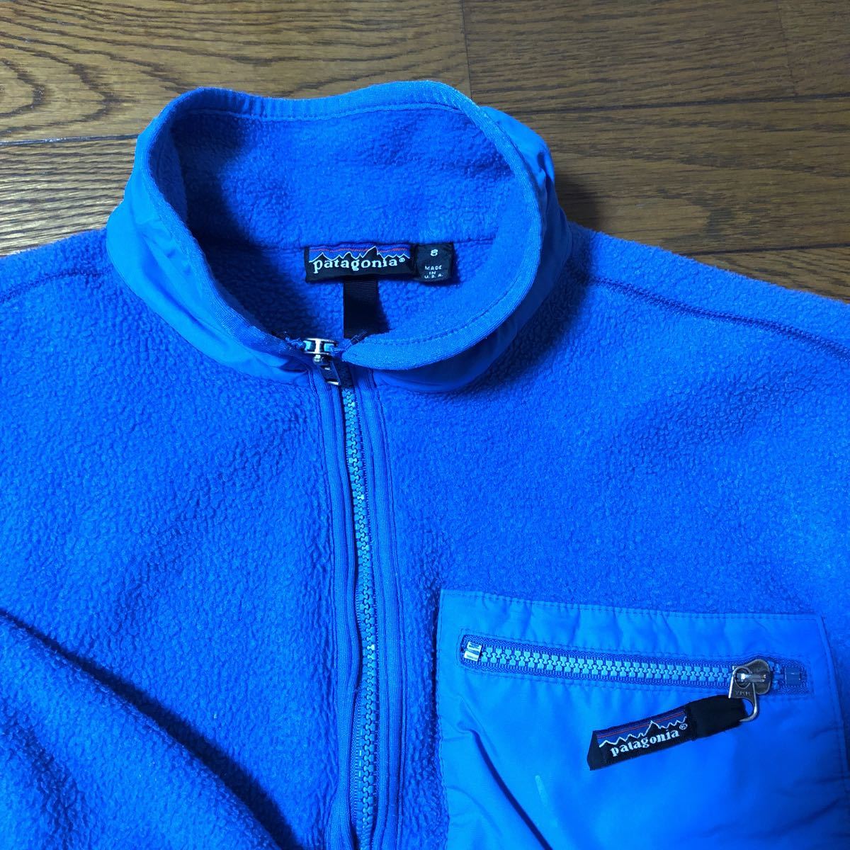 patagonia kids8 フリース USA製_1