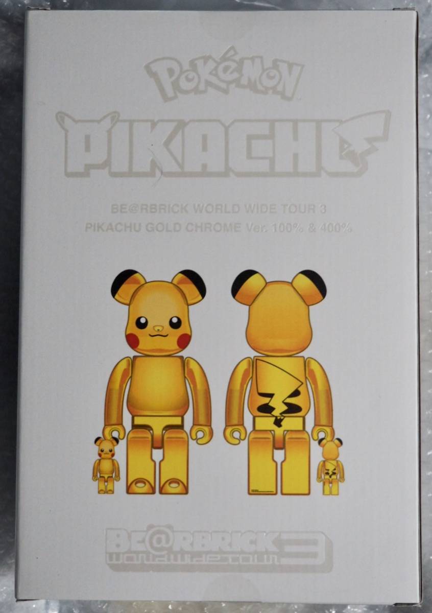 BE@RBRICK ピカチュウ GOLD CHROME Ver.(2021)（BE@RBRICK ピカチュウ  