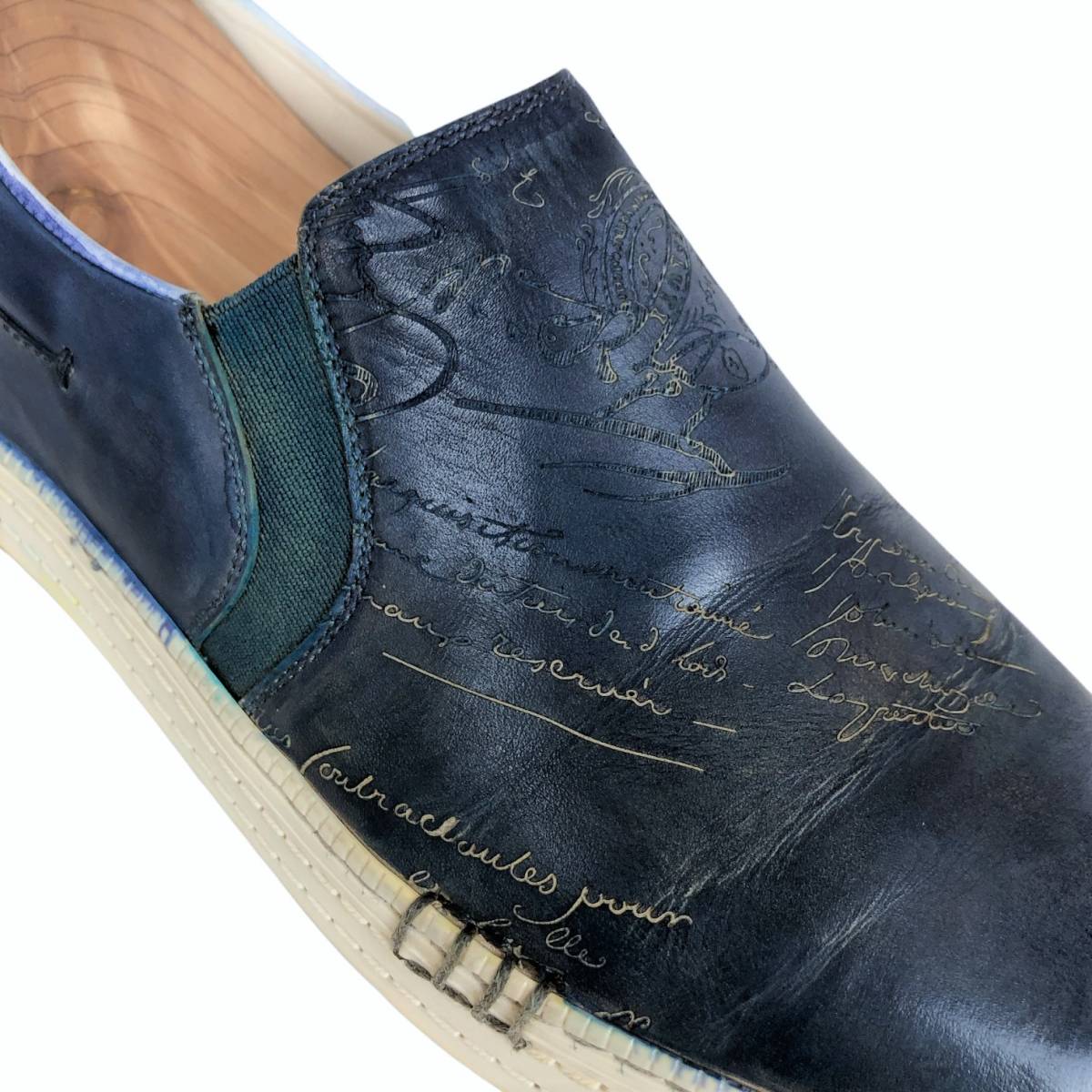 Berluti ベルルッティ スニーカー スリッポン 8 26.5 プレイタイム 