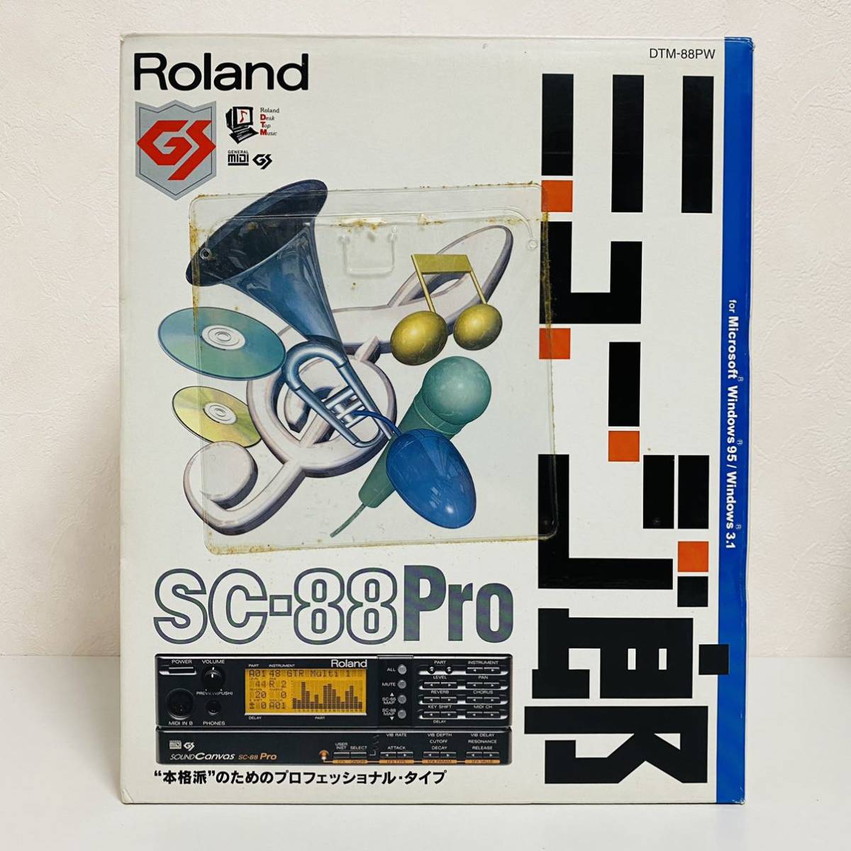 ローランド SC-88ST Pro 音源モジュール 動作品 ROLAND（中古品 