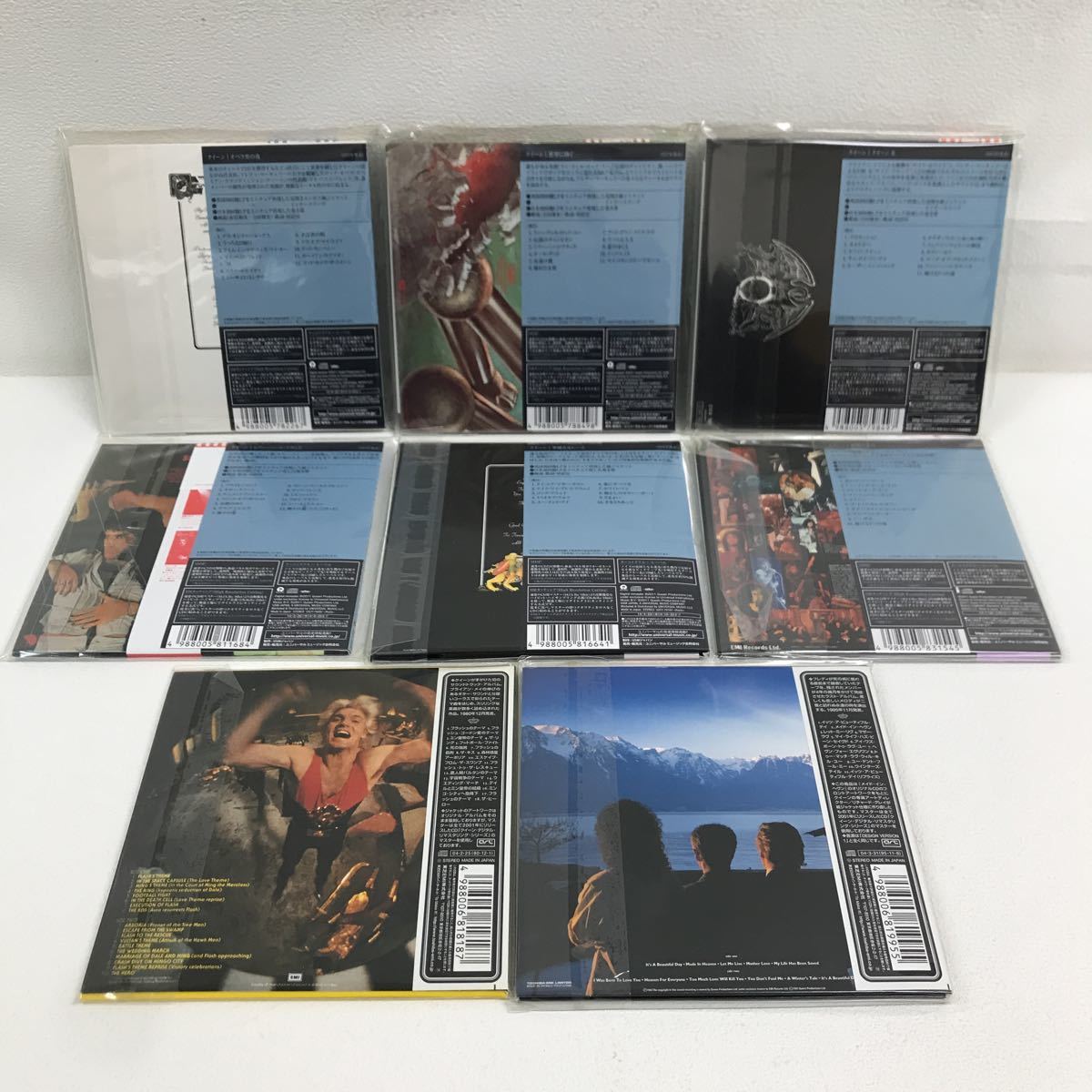 Y1216A2 まとめ☆クイーン QUEEN 紙ジャケット 紙ジャケ CD 8巻セット