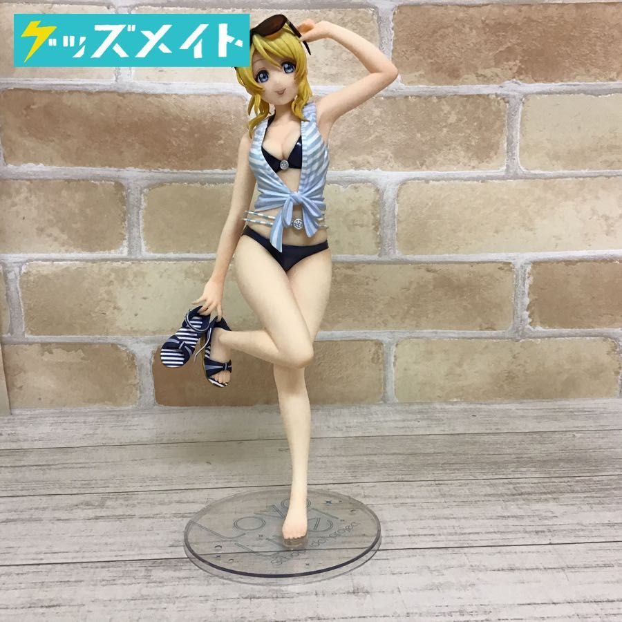 現状 箱なし Alter アルター 1 7スケール ラブライブ School Idol Project 絢瀬絵里 水着ver フィギュア フィギュア 売買されたオークション情報 Yahooの商品情報をアーカイブ公開 オークファン Aucfan Com