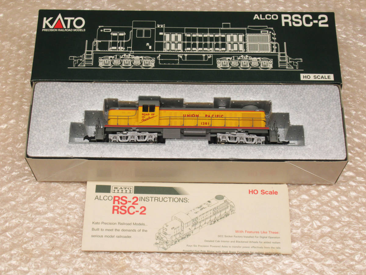 KATO ALCO RSC-2 37-2607 Union Pacific 1281 鉄道模型 HOスケール 外国形 管理M1214B(その他 ...