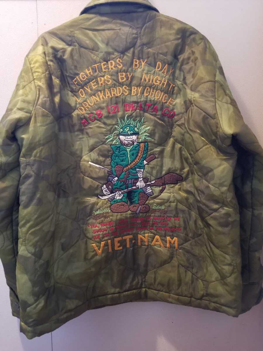 超希少 60s ベトナム戦争 ベトジャン スーベニアジャケット オリジナル