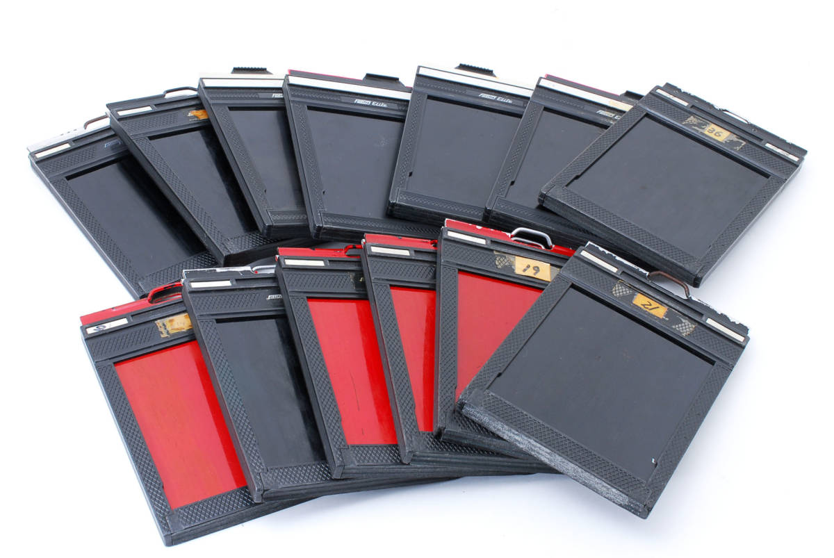 FIDELITY フィデリティ 4×5 カットフィルムホルダー 合計13枚 0440