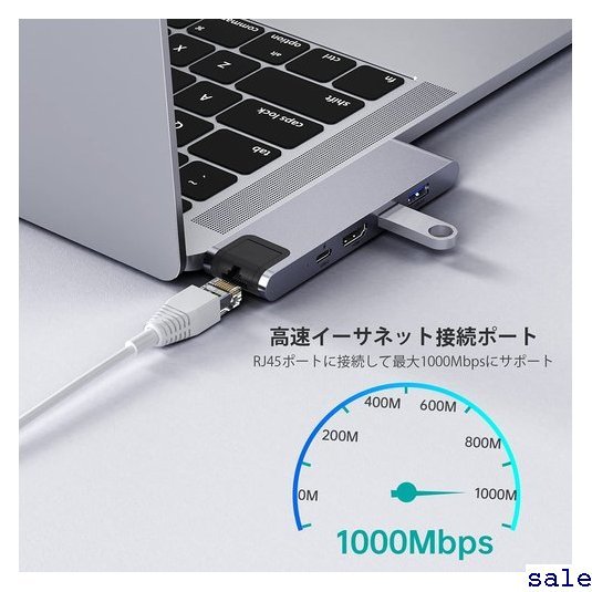 ＿＿＿ USB 2020/2019/2018/2017/2016対応 o ハ Pro MacBook 7in1 ハブ C 137_7