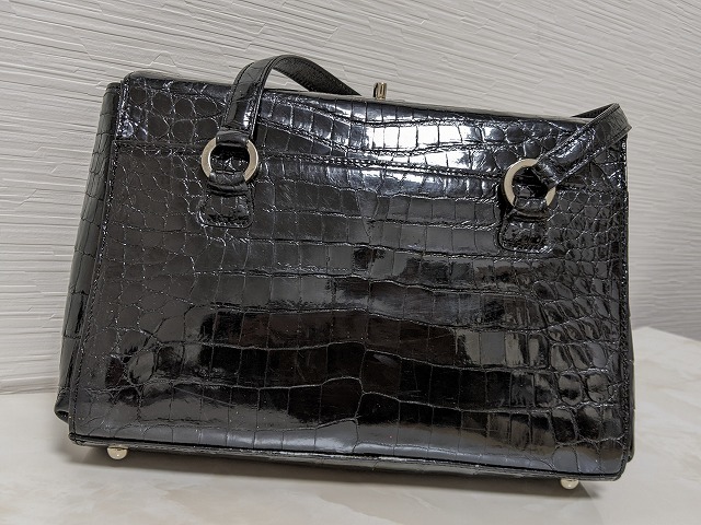 送料無料】クロコダイル JRA 三宝 SAMPO サンポー わに革 鰐皮
