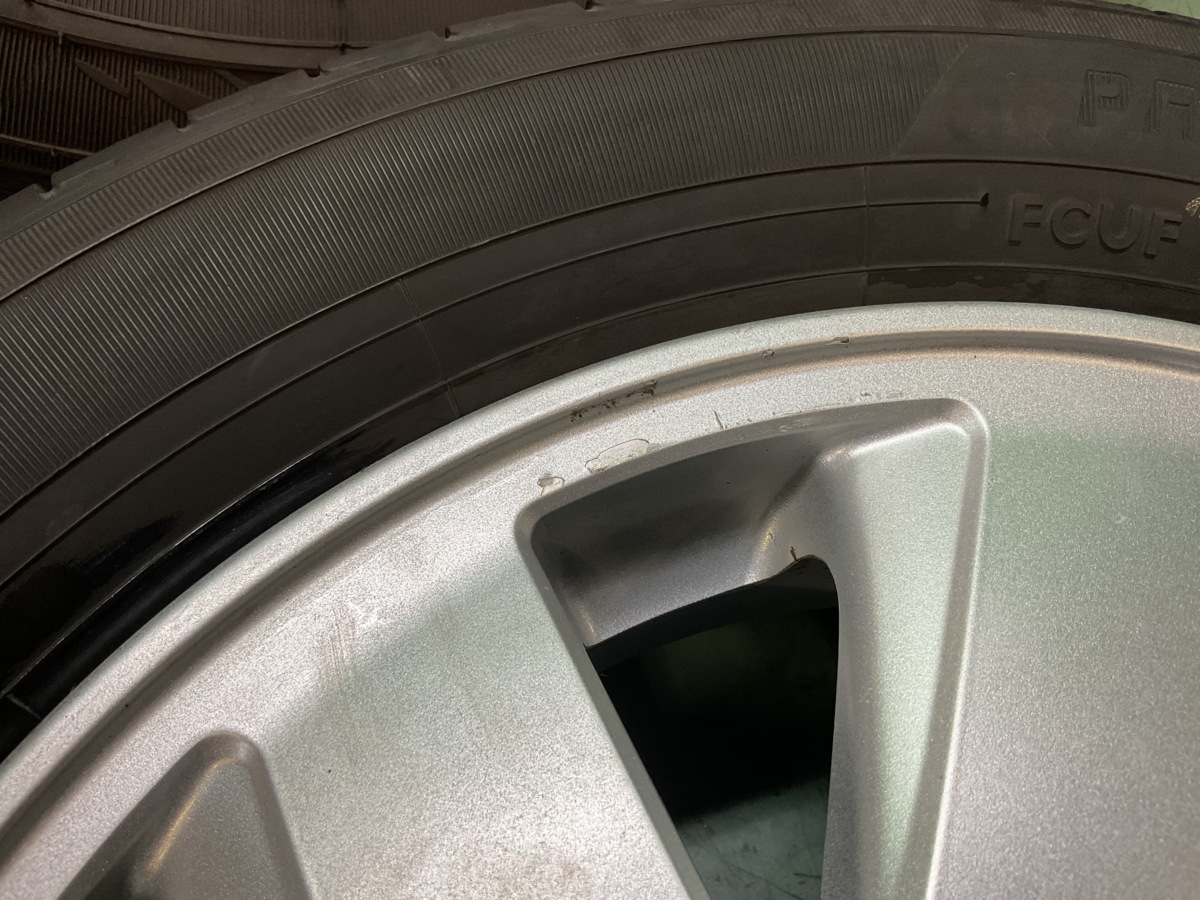 ダイハツ純正 13インチ アルミホイール 4本 155/65R13 バリ山 軽 