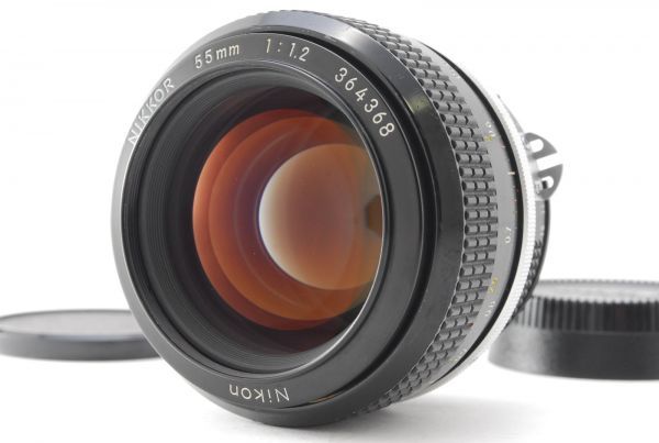極 Nikon ニコン NIKKOR 55mm f1.2 Ai マニュアルフォーカス レンズ S