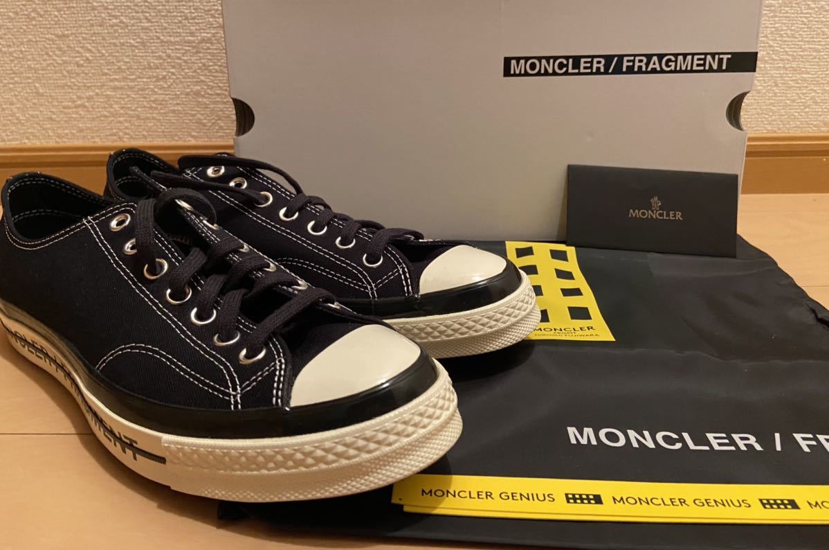 即決28.5cm converse×moncler×fragment 新品正規 モンクレール 