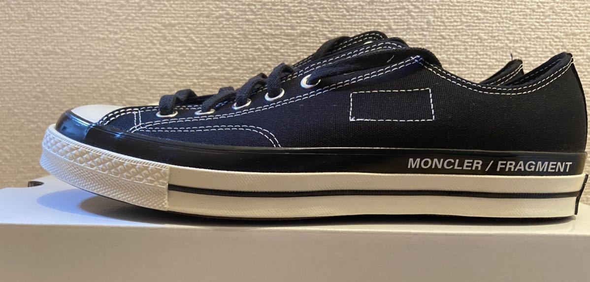 即決28.5cm converse×moncler×fragment 新品正規 モンクレール 