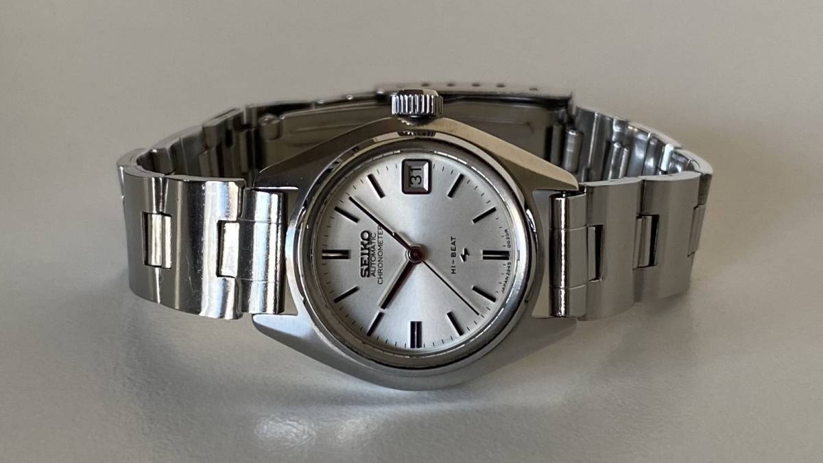 美品 SEIKO セイコー レディース 自動巻き腕時計 2245-0020 