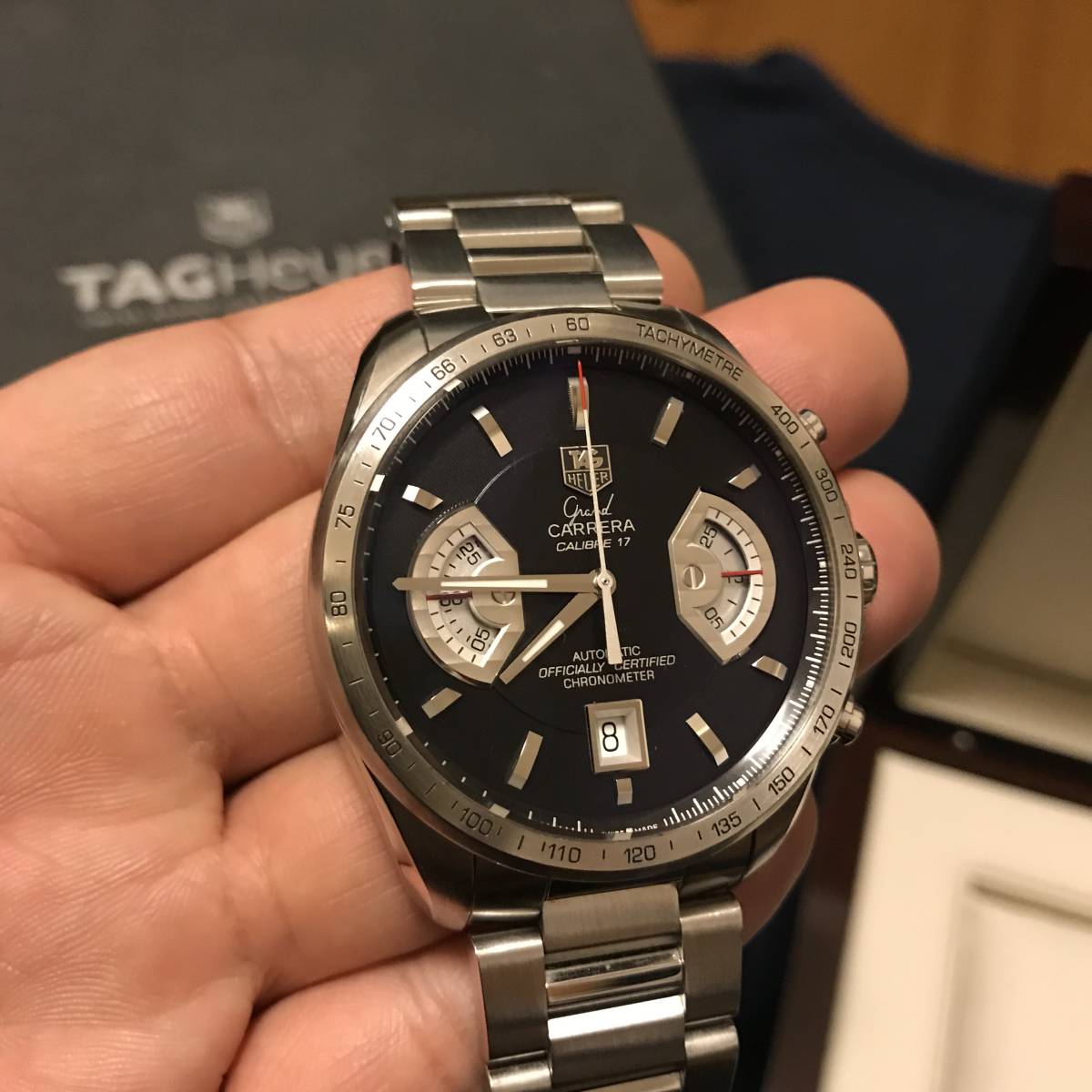 TAG HEUER タグホイヤー グランドカレラ 美品 TAG タグホイヤー HEUER 
