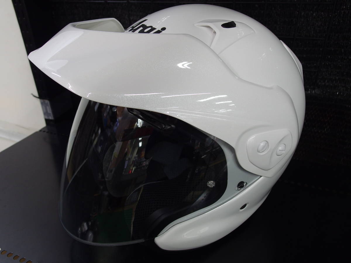 Arai アライ CT-Z ジェットヘルメット グラスホワイト サイズ61・62cm