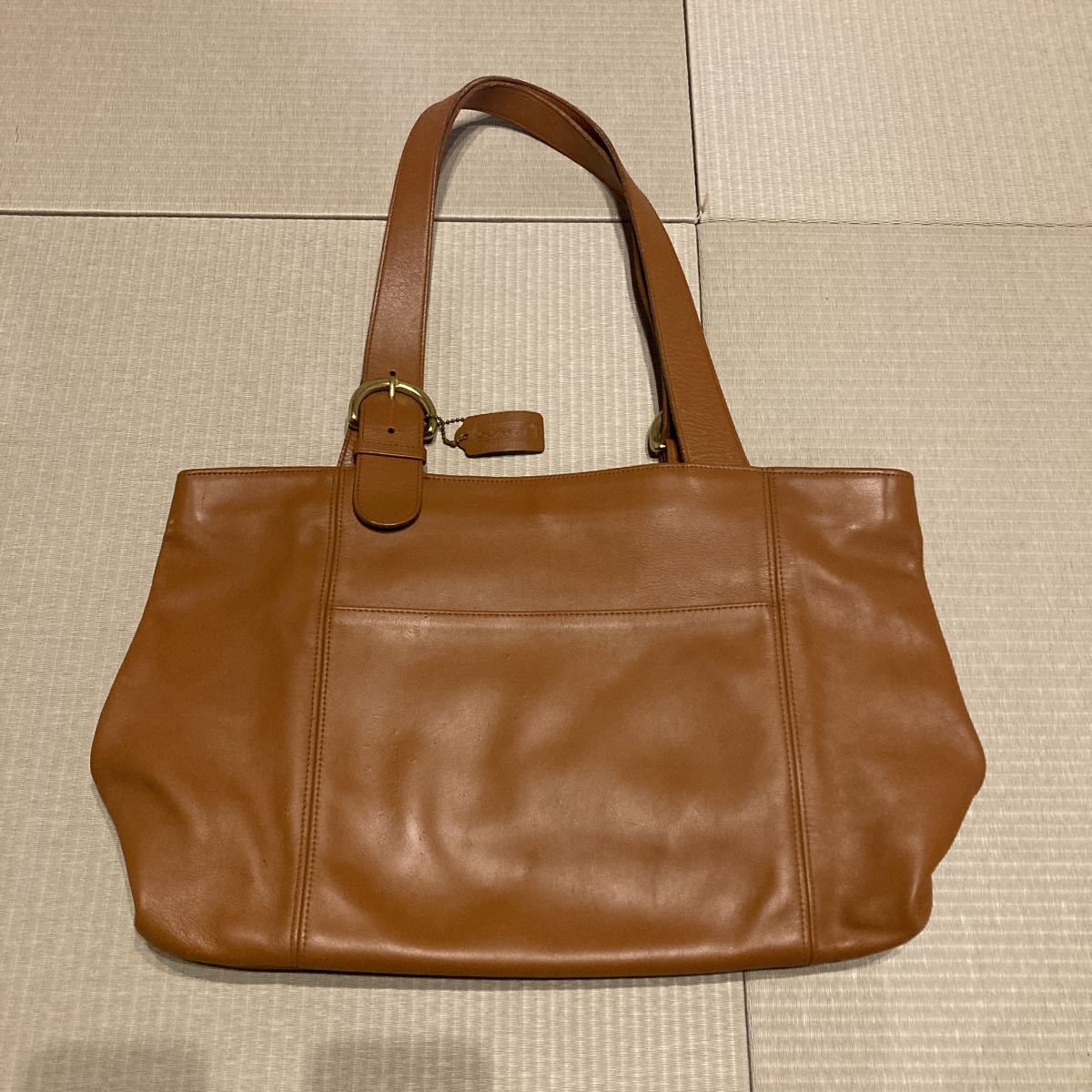 オールドコーチ レザートートバッグ ブラウン COACH オールドコーチ 