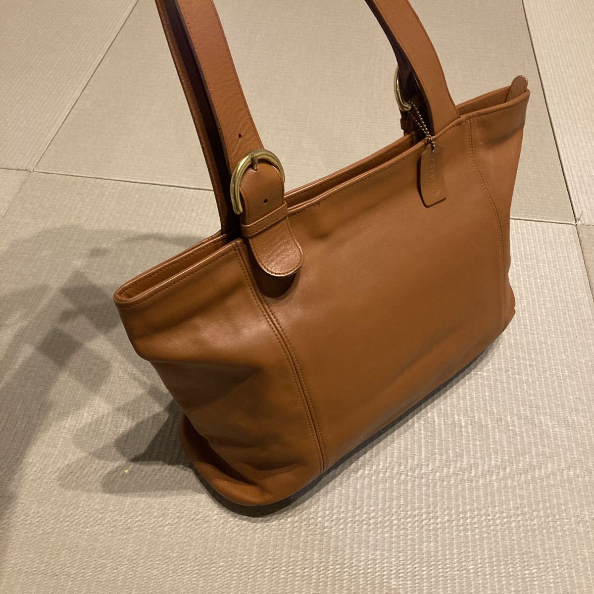 オールドコーチ レザートートバッグ ブラウン COACH オールドコーチ 