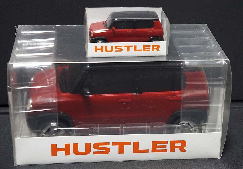 ☆スズキ ハスラー HUSTLER 非売品ミニカー模型 カラーサンプル1/18+