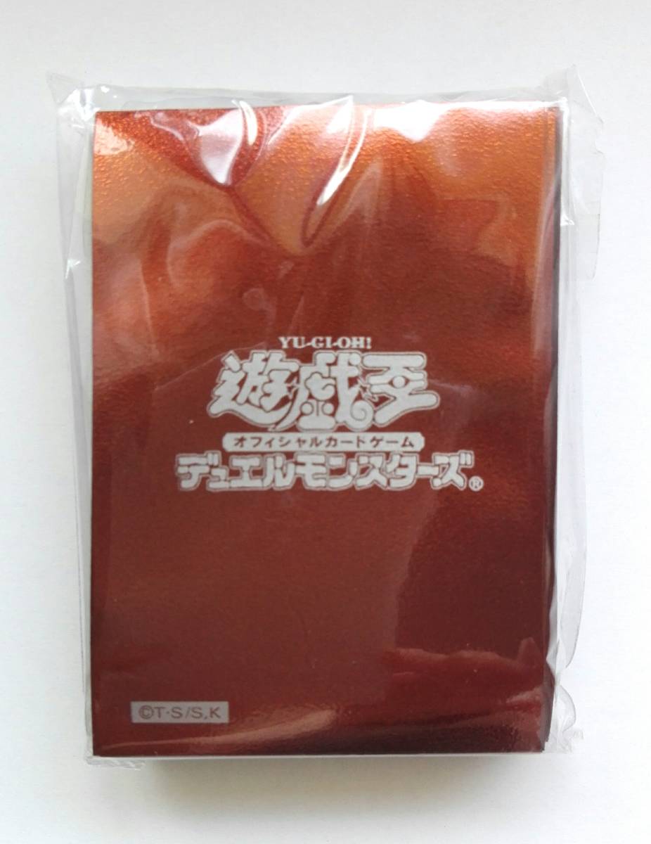遊戯王 スリーブ /カードプロテクター メタリックレッド 50枚