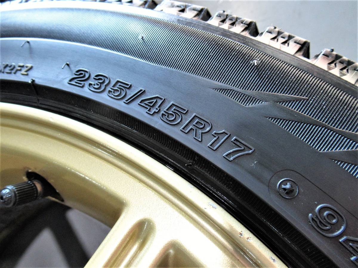 STI 17インチホイール・ブリヂストンVRX2 (スタッドレス 4本セット 17