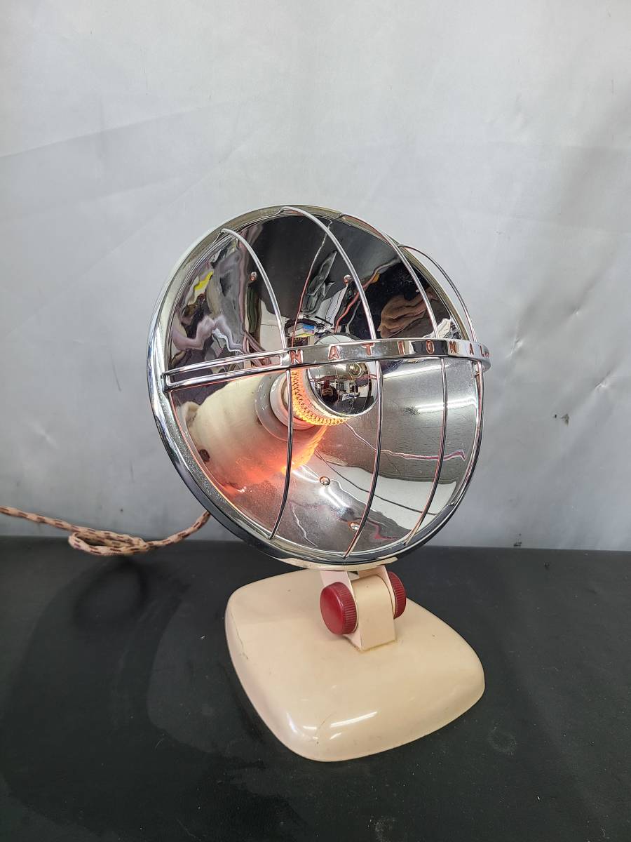 昭和レトロ 骨董品 丸型反射ストーブ オクダ電熱器製造所 オブジェ ジャンク品 電気ストーブ ナショナル 丸型 昭和レトロ Yahoo!オークション 反射 箱