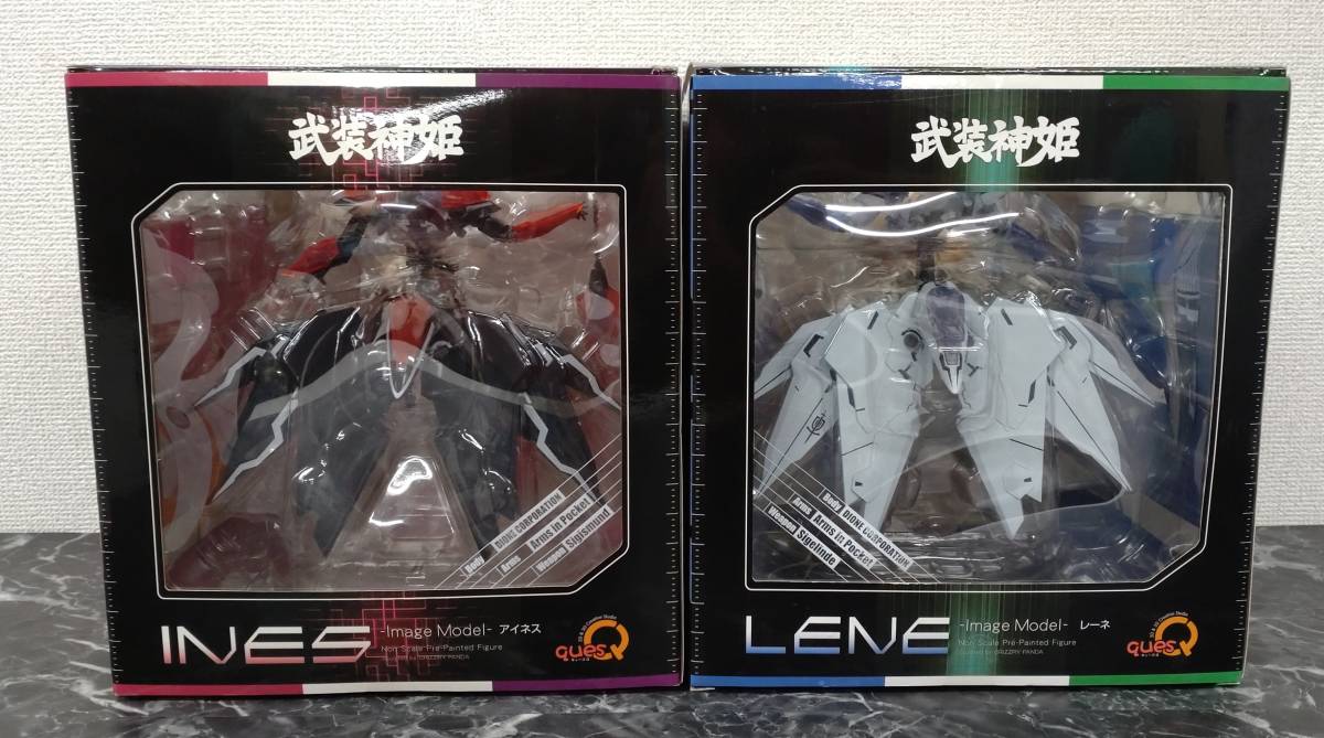 中古フィギュア】武装神姫 -ImageModel- レーネ、アイネス 2体セット 