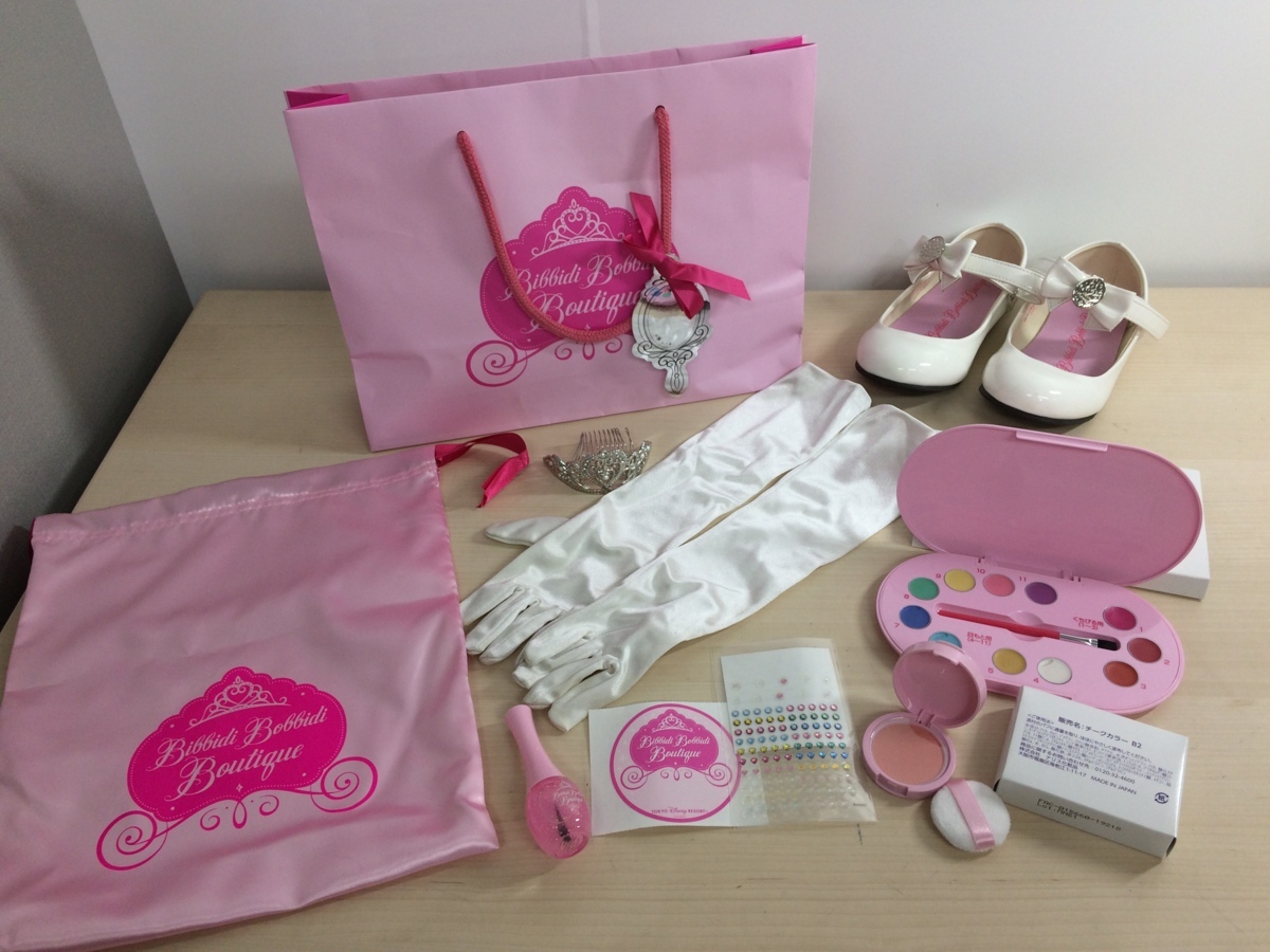 セット☆ ビビディバビディブティック ドレス 靴シンデレラティアラ コスメ