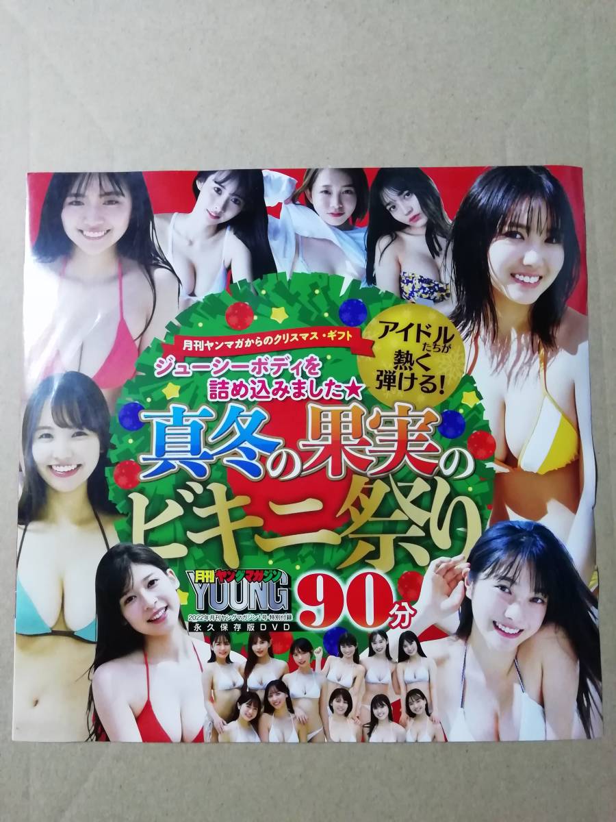 月刊ヤングマガジン 2022年1月号 付録DVD 沢口愛華 豊田ルナ 本郷  
