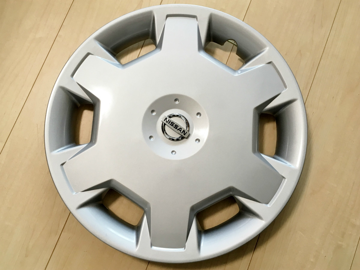 新品 US NISSAN Z12 CUBE キューブ 15インチ ホイールキャップ 4枚