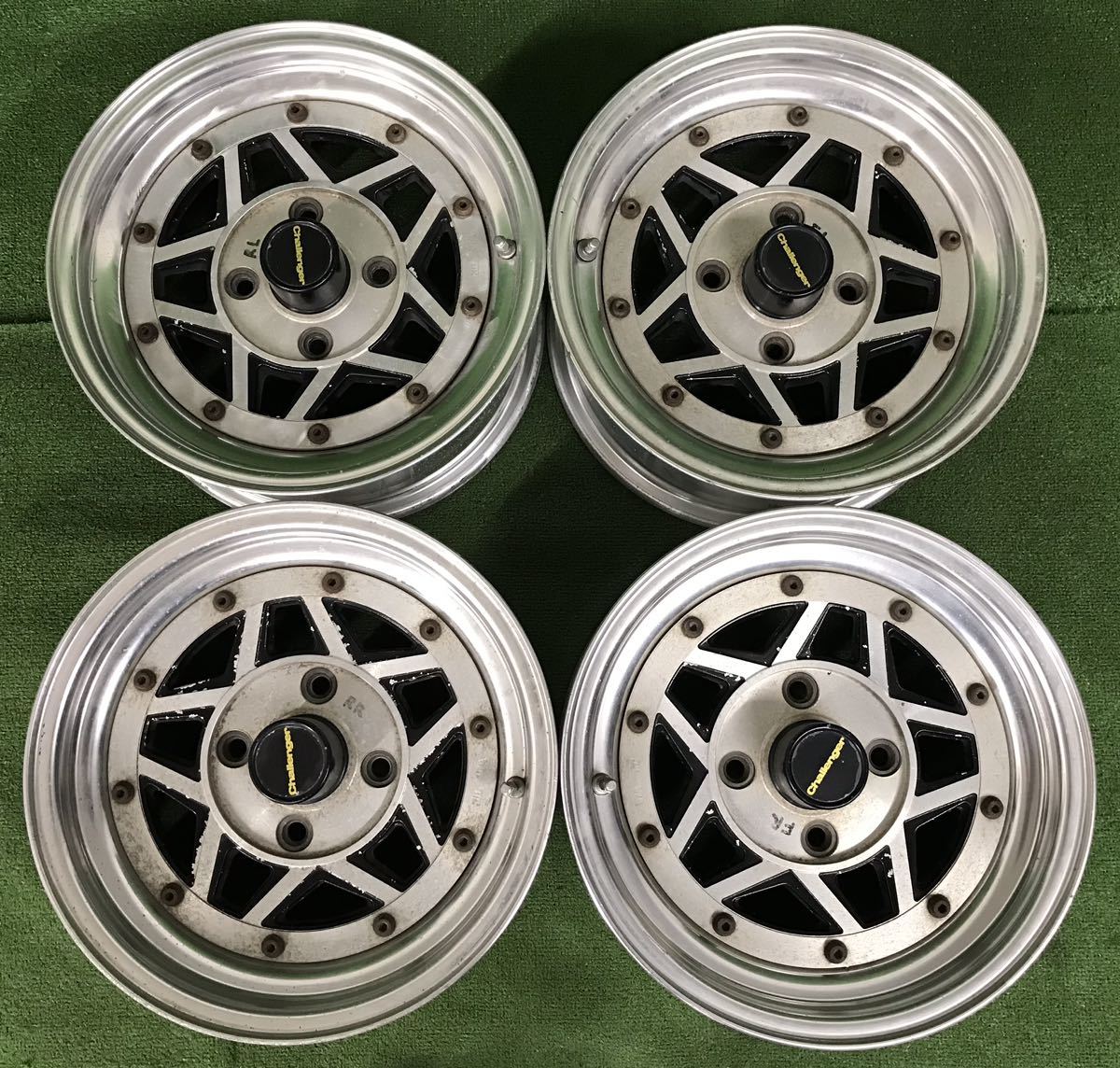 Challenger 当時品 旧車用 14インチ 114.3/4H 14×6J +13 PCD114