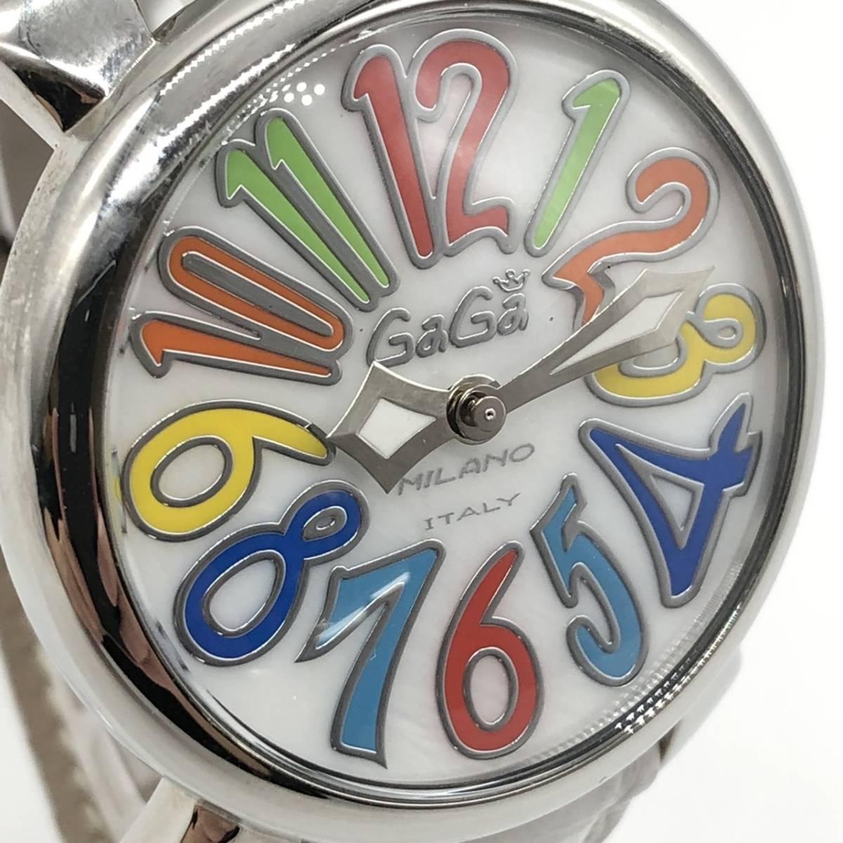 GaGa MILANO ガガミラノ MANUALE40 マニュアーレ40 シェルダイアル