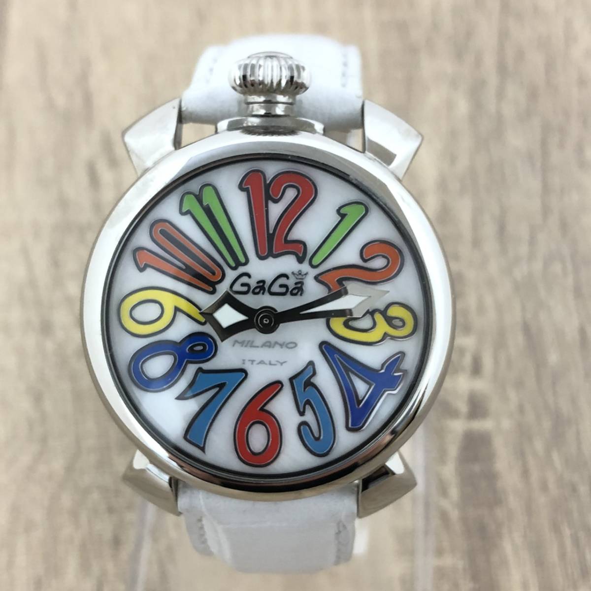 GaGa MILANO ガガミラノ MANUALE40 マニュアーレ40 シェルダイアル