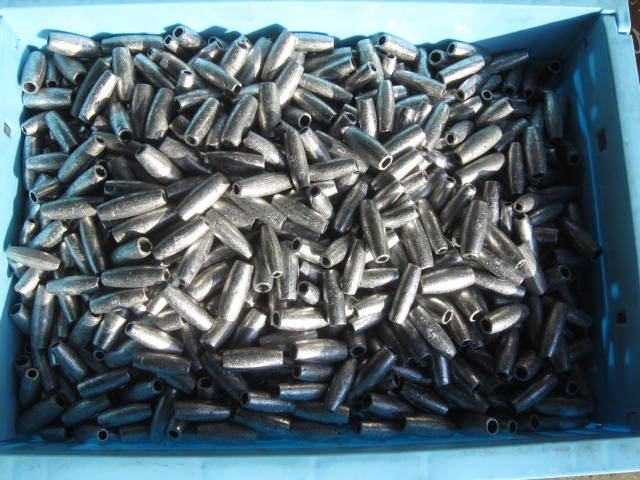 釣り具 中通し おもり 鉛 約10kg まとめ売り No 1 フィッシング 売買されたオークション情報 Yahooの商品情報をアーカイブ公開 オークファン Aucfan Com