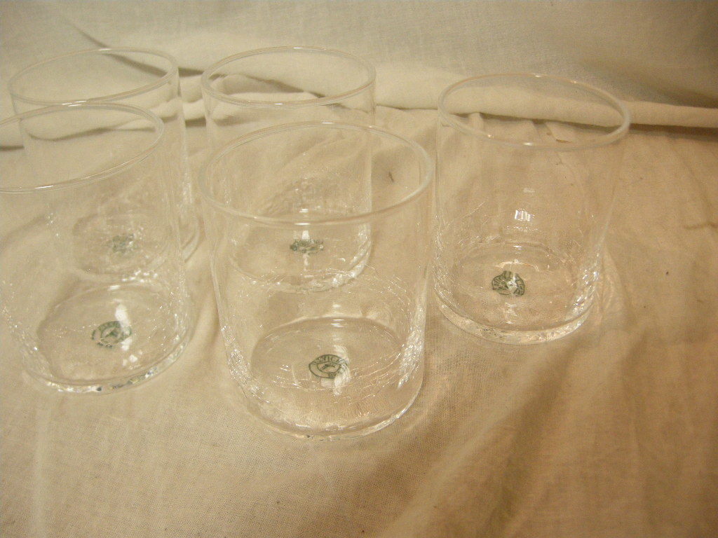 小樽/北一ガラス/タンブラー/*5個セット/送料無料/美品中古品