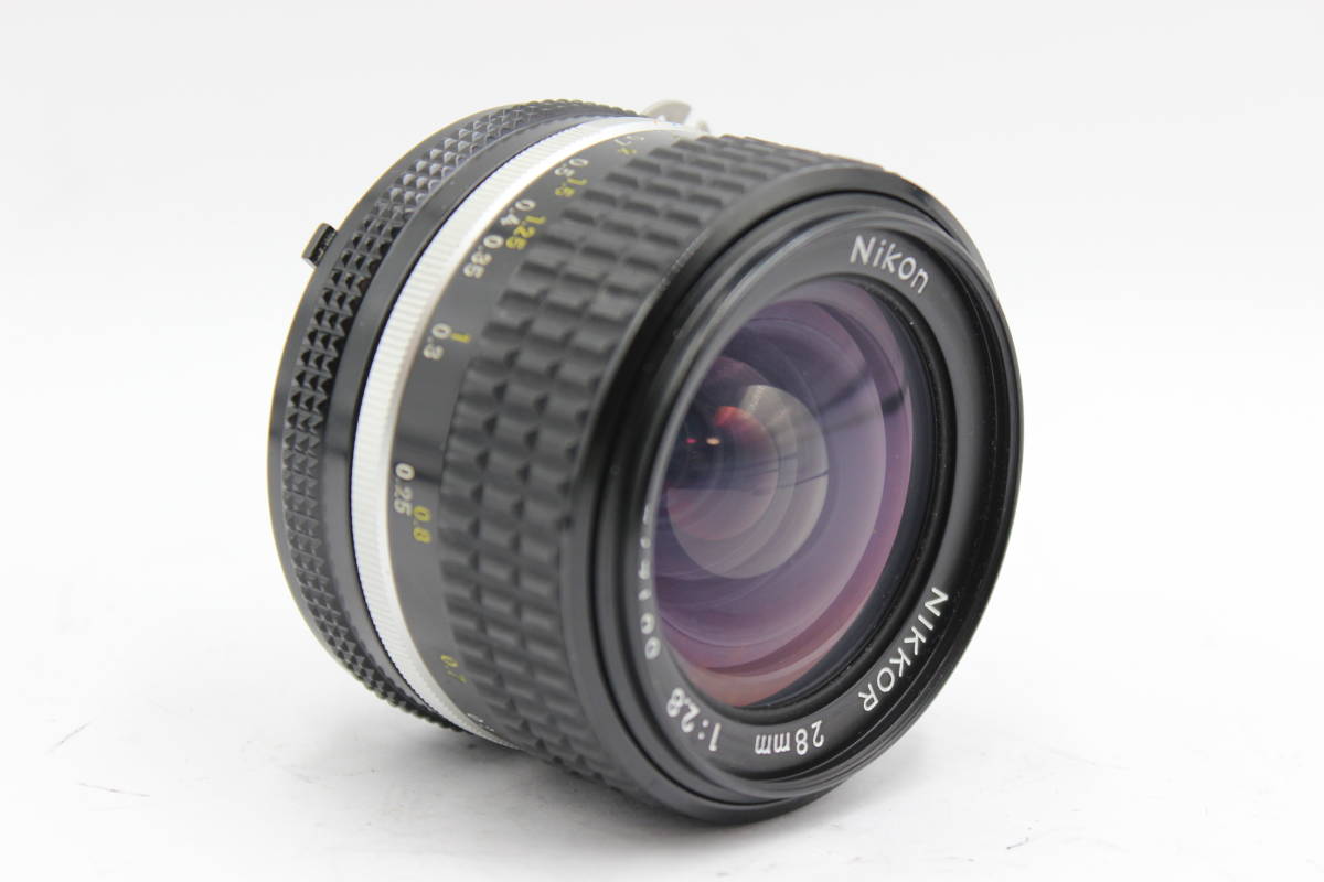 ★良品★ Nikon Ai-S Nikkor 28mm F2.8 単焦点レンズ R188