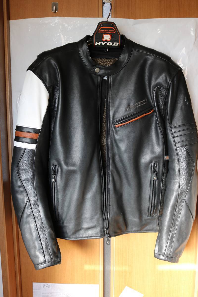 HYOD ST-X ULMO SPORTS D3O レザージャケット M 美品 HYOD LEATHER JAC ULMO SPORTS D3O ヒョウドウ レザージャケット