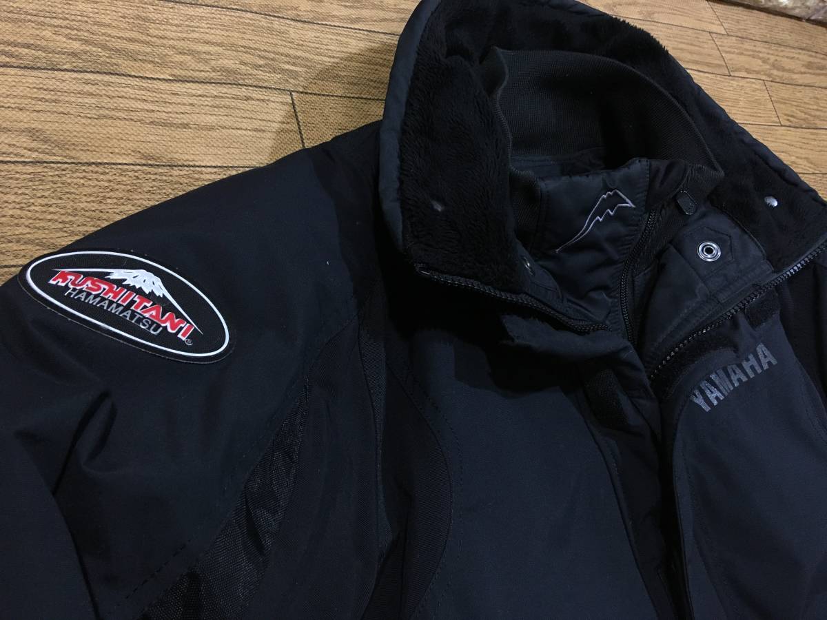 KUSHITANI/YAMAHA 冬対応商品 中綿入りナイロン素材ライディングJKT 