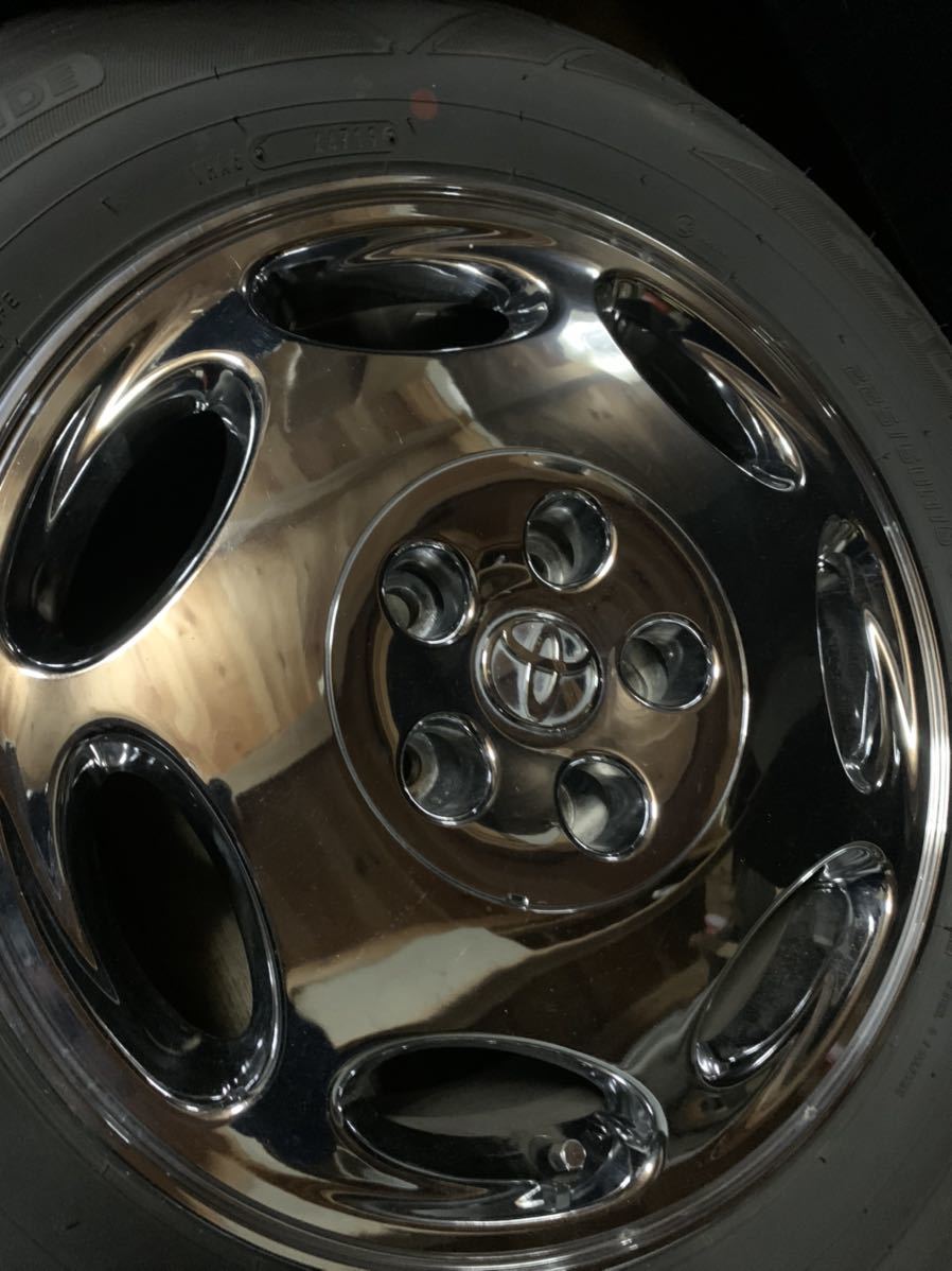 30セルシオ セルシオ 純正メッキホイール 17インチ 0 | ☆レア物☆TOYOTA 2025，品質保証 メッキホイール 1 メッキ純正ホイール トヨタ 来週末まで！！セルシオ トヨタ(純正) 30前期 Epcrlv