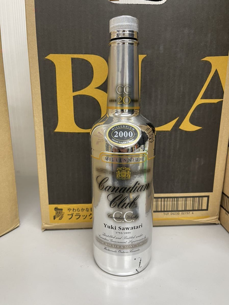 【未開栓】Canadian Club 20年 デキャンタ/750ml 20年 Canadian カナディアンクラブ Club クラブ 未開栓 リミテッド 古