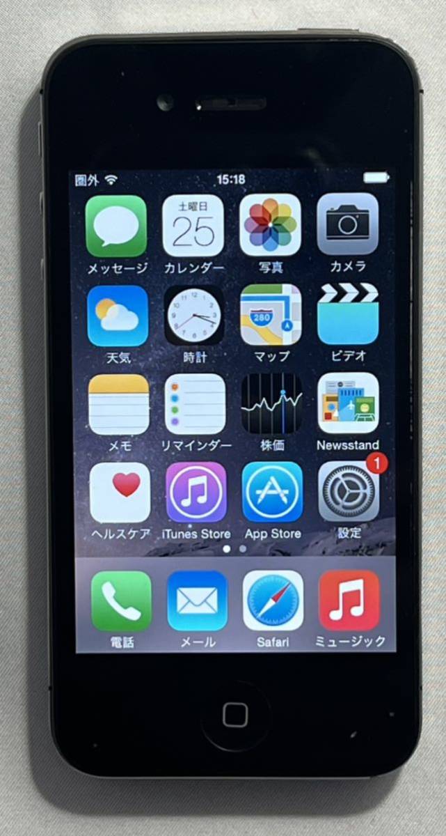 iPhone 4s Black 16 トラックソー GB Softbank