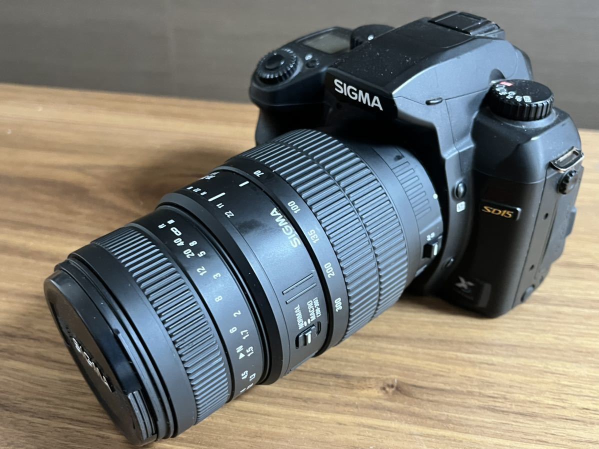 送料無料 SIGMA SD15 動作品 レンズ付き FOVEON シグマ デジタル一眼